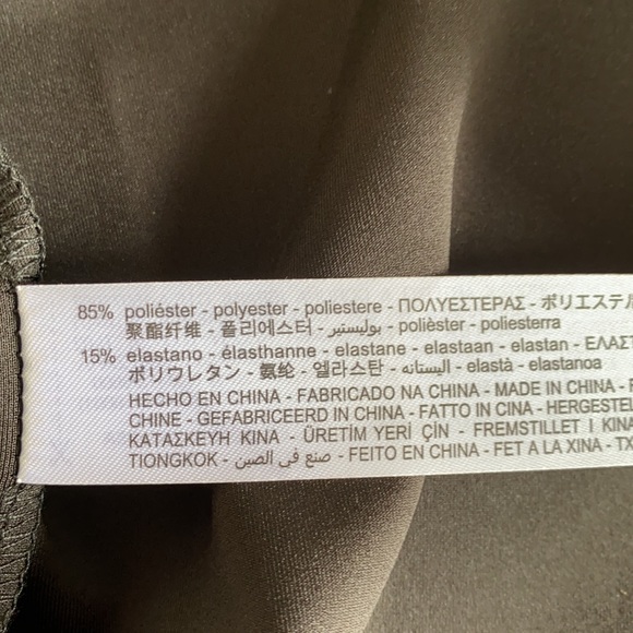 NWT. Zara Black Neoprene-effect Open Back Maxi Dress TRF. Size M. - Picture 9 of 9